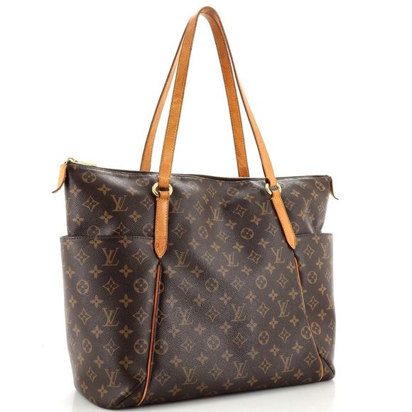 Louis Vuitton Totally Handbag Monogram Canvas GM Brown - Picture 2 of 11